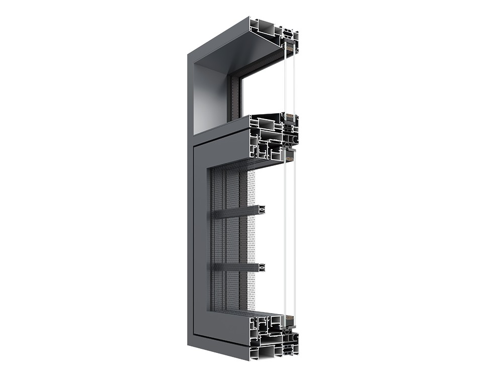 HYGP120J Ultra Slim Sash Outward Opening Casement Window with Screen (3).jpg