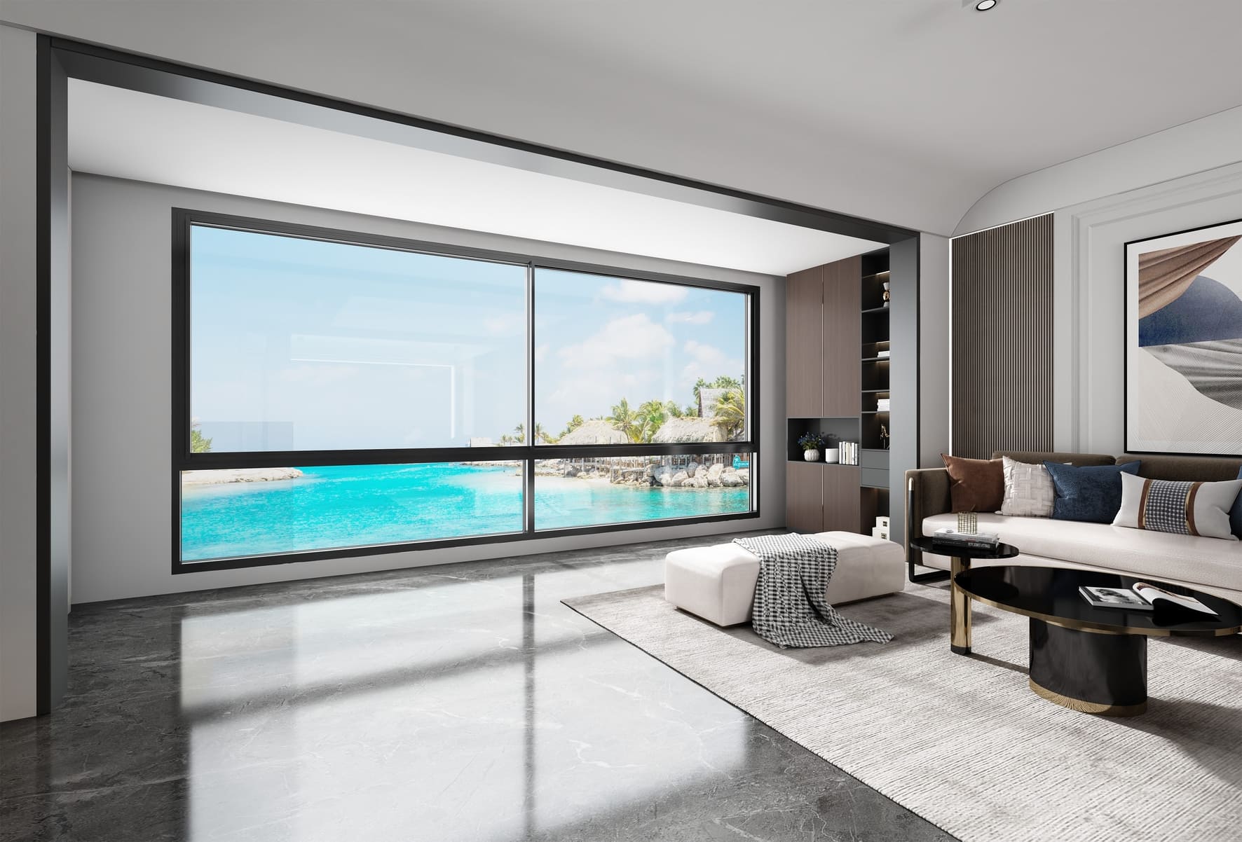 HYGT84C/ 120C Series Heat-insulating Sliding Window