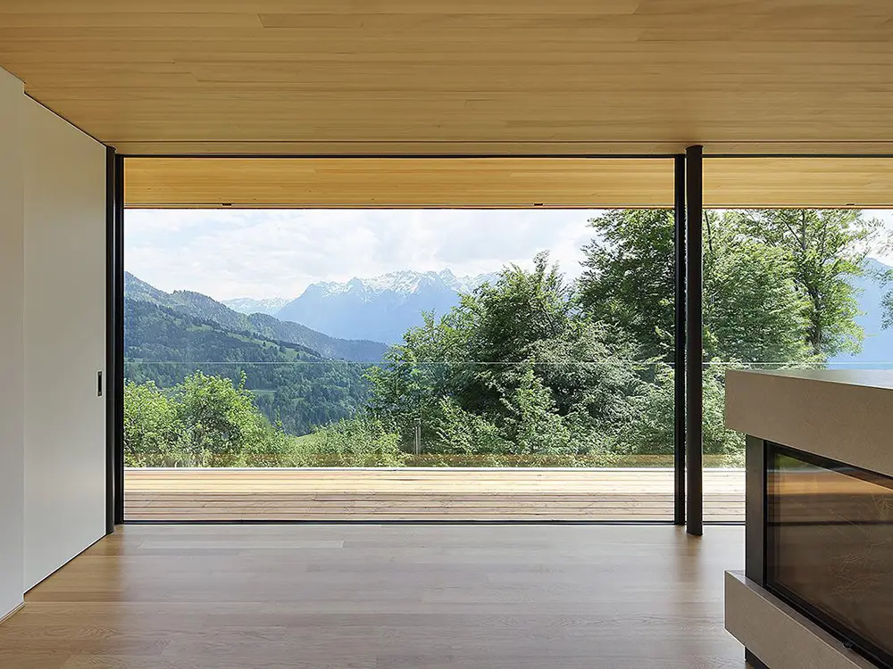 HYQJ150M Heavy-duty Panoramic Narrow-edge Heat-insulated Sliding Door