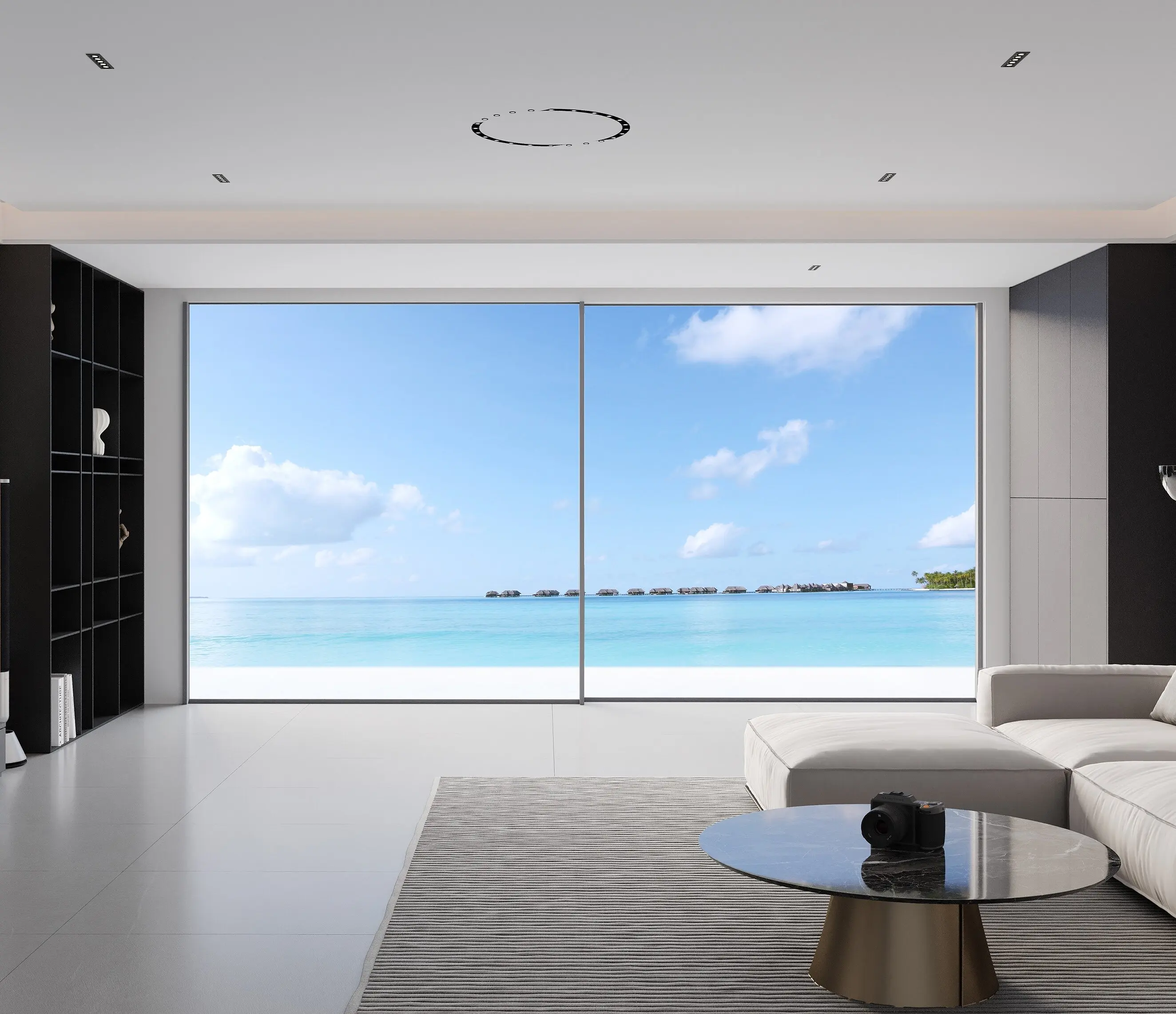 HYQJ120C Minimalist Panoramic Sliding Door and Window