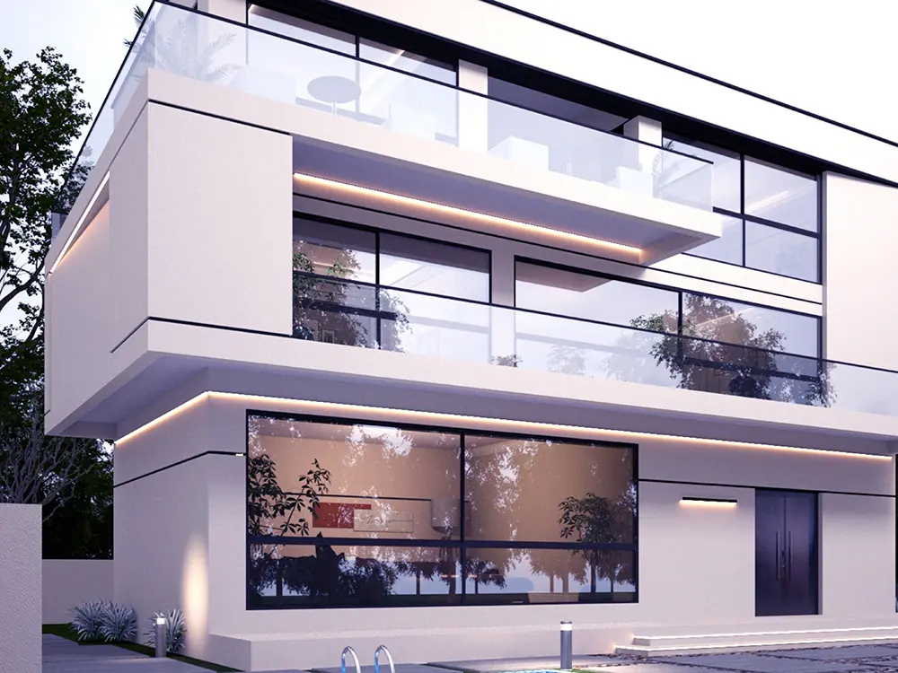 HYGT125C Series Six-track Narrow-sash Heat-insulating Sliding Window