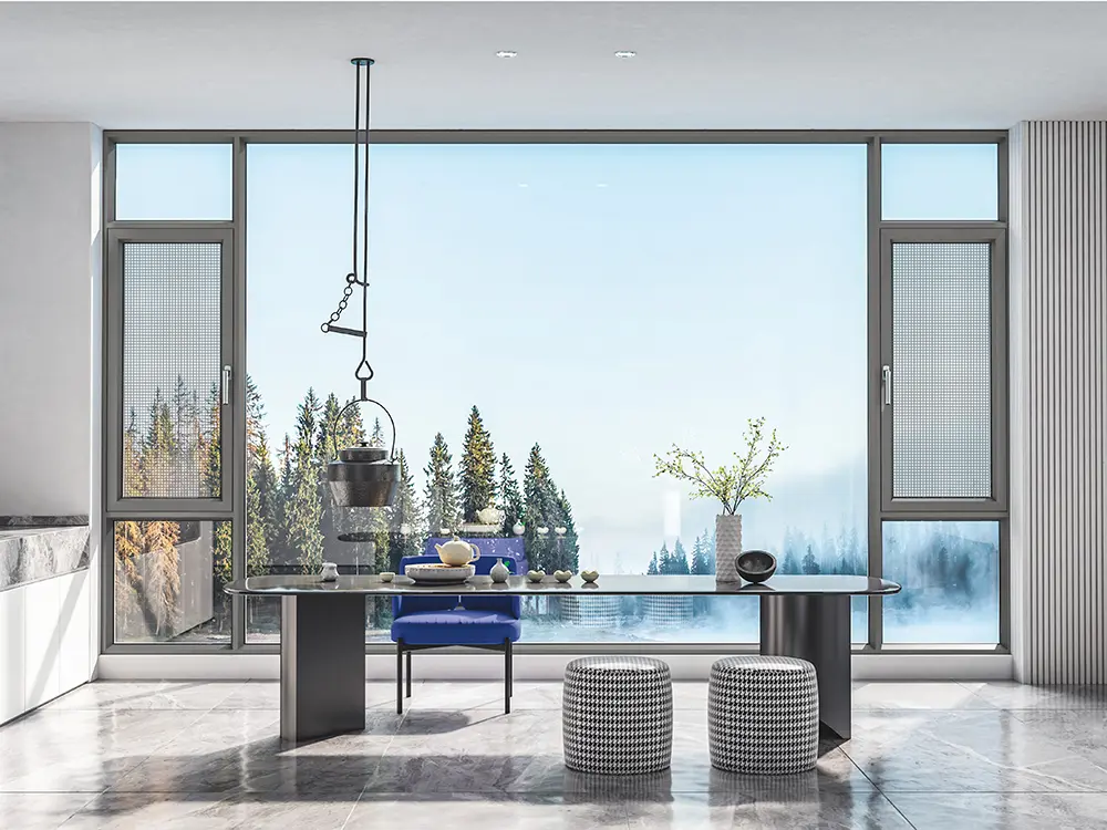 HYGP111A Series Casement Window with Screen