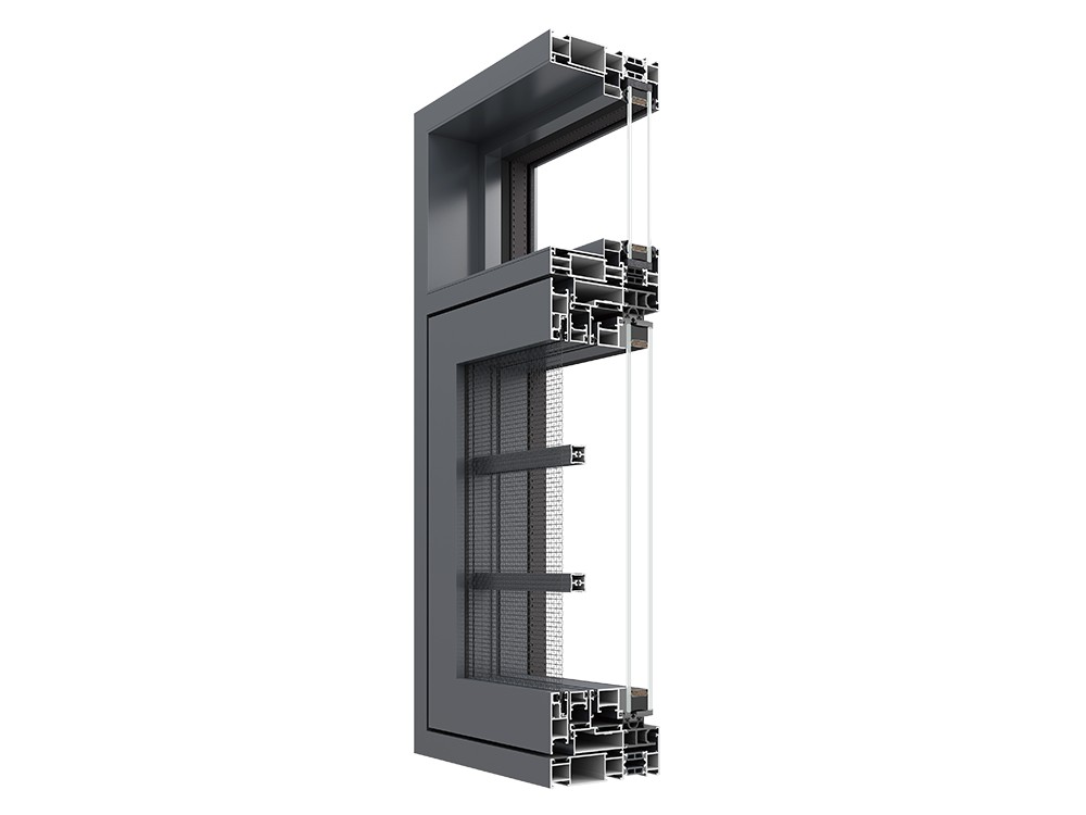 HYGP120J Ultra Slim Sash Outward Opening Casement Window with Screen (4).jpg